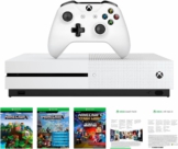 Xbox One S 500 GB Konsole - Minecraft (DLC) Complete Adventure Bundel, 4K Ultra HD
