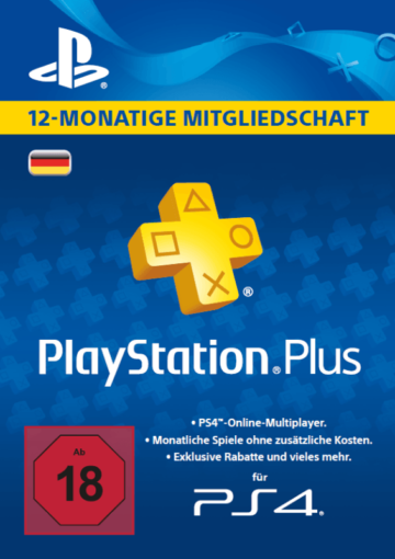PlayStation Plus Live Card - 365 Tage